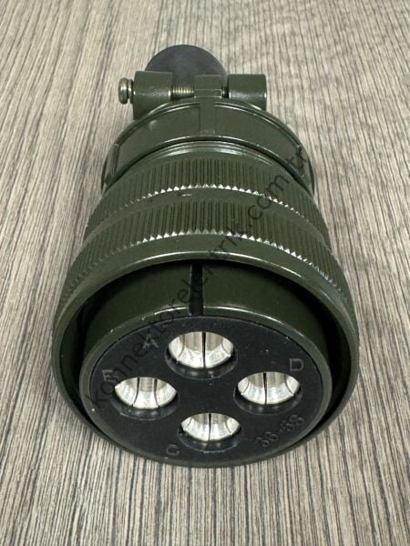 HZ CONNECTORS MS3106F 36-5S 4 Pin Metal Kasa Kablo Tipi Dişi Askeri Konnektör
