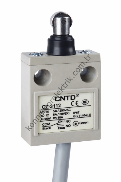 CNTD  CZ-3112 Serisi 2 Metre Kablolu Metal Gövde Limit Switch