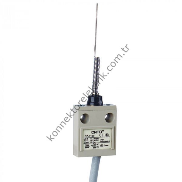CNTD  CZ-3169 Serisi 2 Metre Kablolu Metal Gövde Limit Switch