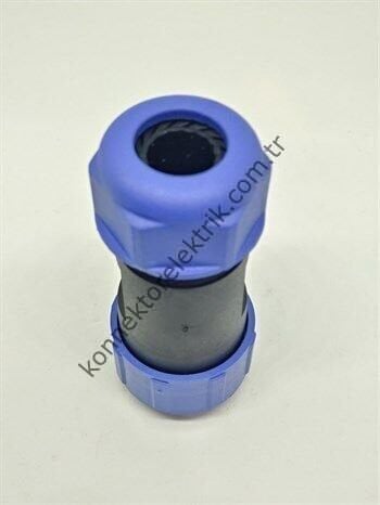 WEIPU SY2110/S7 7 Pin IP67 Plastik Kasa Bayonet Kablo Tipi Dişi Su Geçirmez Konnektör