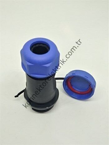 SY2111/P7 IP67 Plastik Bayonet Karşıt Tip Konnektör