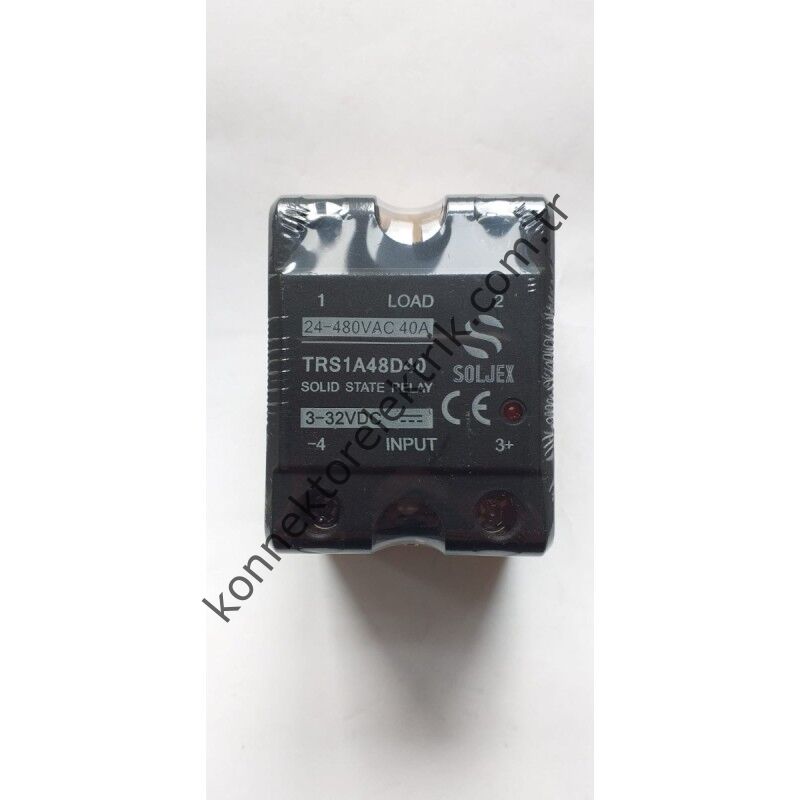 SOLJEX 10A DC Giriş / AC Çıkış Monofaze SSR