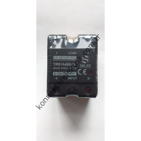 SOLJEX 10A DC Giriş / AC Çıkış Monofaze SSR