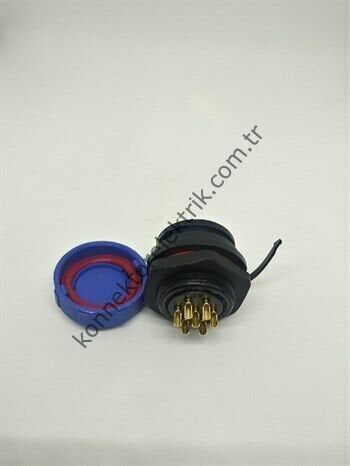 SY2112/P7 IP67 Plastik Bayonet Panel Tipi Konnektör