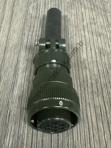 HZ CONNECTORS KDB06E 16S-1S 7 Pin Metal Kasa Bayonet Kablo Tipi Dişi Askeri Konnektör