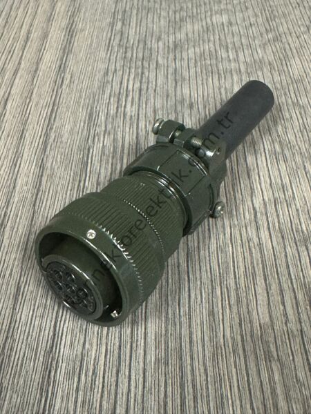 HZ CONNECTORS KDB06E 16S-1S 7 Pin Metal Kasa Bayonet Kablo Tipi Dişi Askeri Konnektör