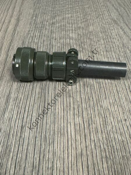 HZ CONNECTORS KDB06E 16S-1S 7 Pin Metal Kasa Bayonet Kablo Tipi Dişi Askeri Konnektör