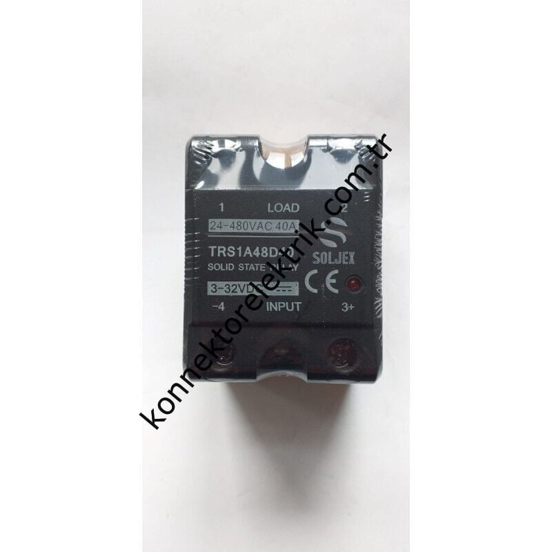 SOLJEX 40A DC Giriş / AC Çıkış Monofaze SSR