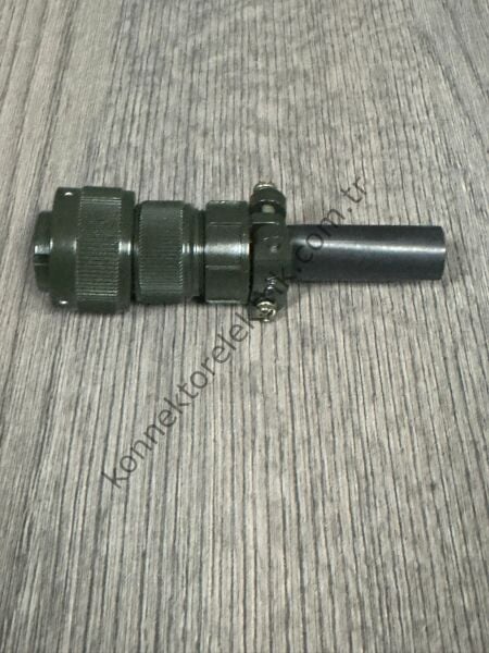 HZ CONNECTORS KDB06E 18-1S 10 Pin Metal Kasa Bayonet Kablo Tipi Dişi Askeri Konnektör