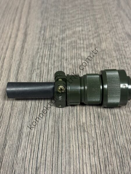 HZ CONNECTORS KDB06E 18-1S 10 Pin Metal Kasa Bayonet Kablo Tipi Dişi Askeri Konnektör
