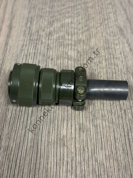 HZ CONNECTORS KDB06E 20-29S 17 Pin Metal Kasa Bayonet Kablo Tipi Dişi Askeri Konnektör