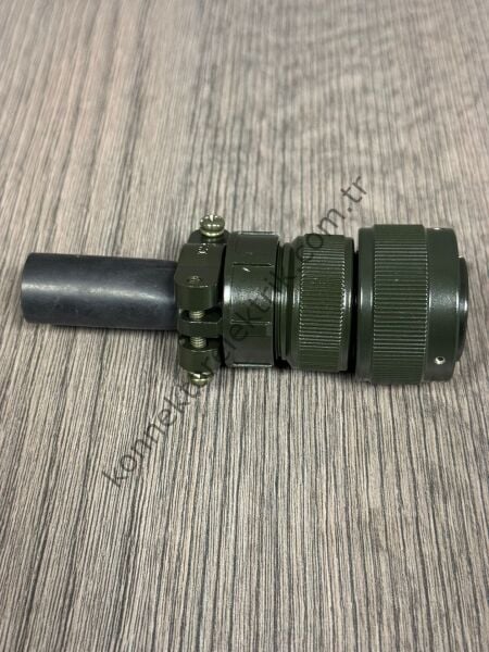 HZ CONNECTORS KDB06E 20-29S 17 Pin Metal Kasa Bayonet Kablo Tipi Dişi Askeri Konnektör