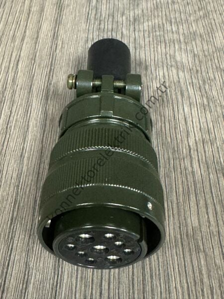 HZ CONNECTORS KDB06E 24-11S 9 Pin (3+6) Metal Kasa Bayonet Kablo Tipi Dişi Askeri Konnektör