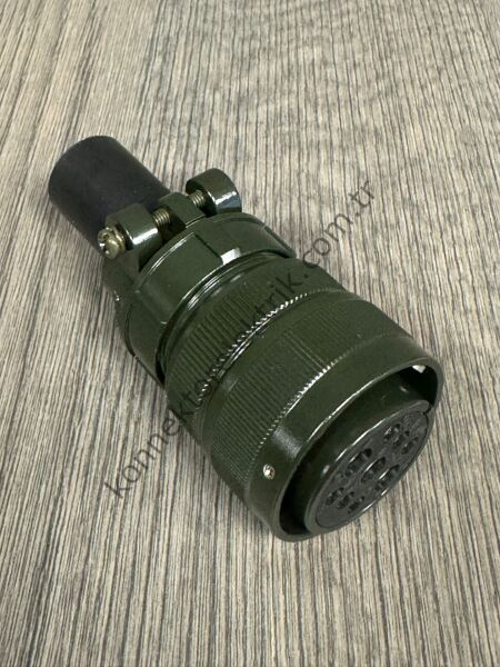 HZ CONNECTORS KDB06E 24-11S 9 Pin (3+6) Metal Kasa Bayonet Kablo Tipi Dişi Askeri Konnektör
