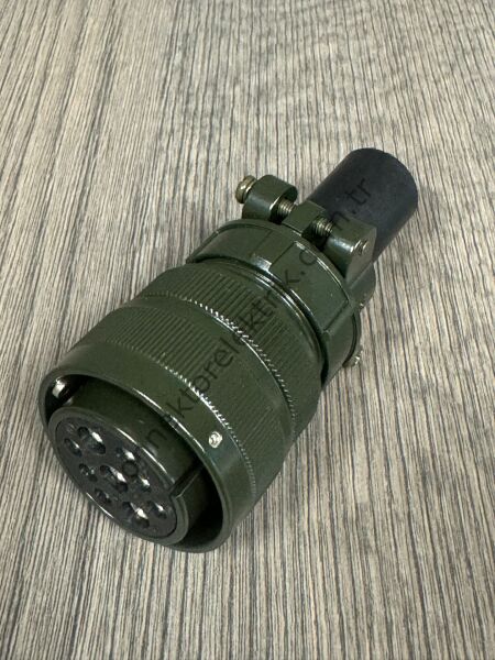 HZ CONNECTORS KDB06E 24-11S 9 Pin (3+6) Metal Kasa Bayonet Kablo Tipi Dişi Askeri Konnektör