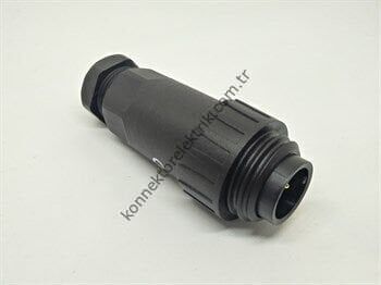 WA22J4TE2 IP67 Plastik Kablo Tipi Konnektör