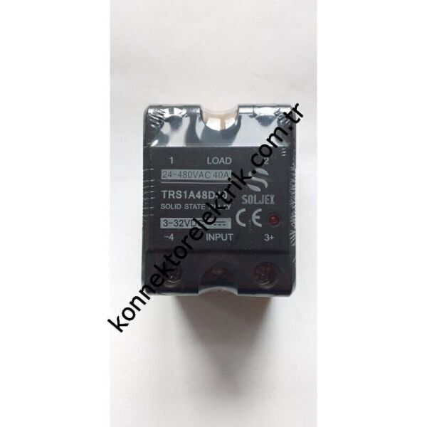 SOLJEX 100A AC Giriş / AC Çıkış Monofaze SSR