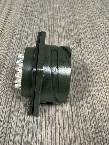 HZ CONNECTORS KDB02E 28-12P 26 Pin Metal Kasa Panel Tipi Erkek Askeri Konnektör