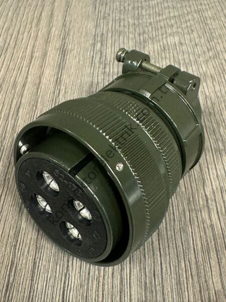 HZ CONNECTORS KDB06E 32-17S 4 Pin Metal Kasa Bayonet Kablo Tipi Dişi Askeri Konnektör