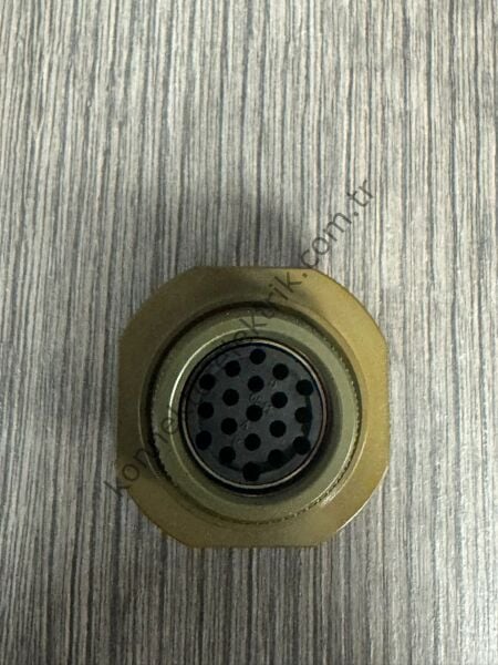 KUKDONG MS3114F 14-19P 19 Pin Metal Kasa Shell Önden Somunlu Panel Tipi Askeri Konnektör