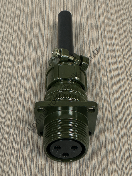 HZ CONNECTORS MS3100F 14S-7S 3 Pin Metal Kasa Karşıt Kablo Tipi Dişi Askeri Konnektör