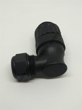 WEIPU WA22J7TL1 7 Pin IP67 Plastik Kasa Kablo Tipi Erkek Su Geçirmez Konnektör