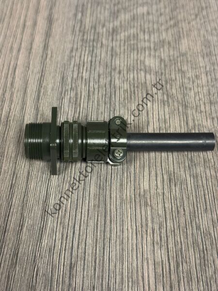 HZ CONNECTORS MS3100F 14S-7S 3 Pin Metal Kasa Karşıt Kablo Tipi Dişi Askeri Konnektör