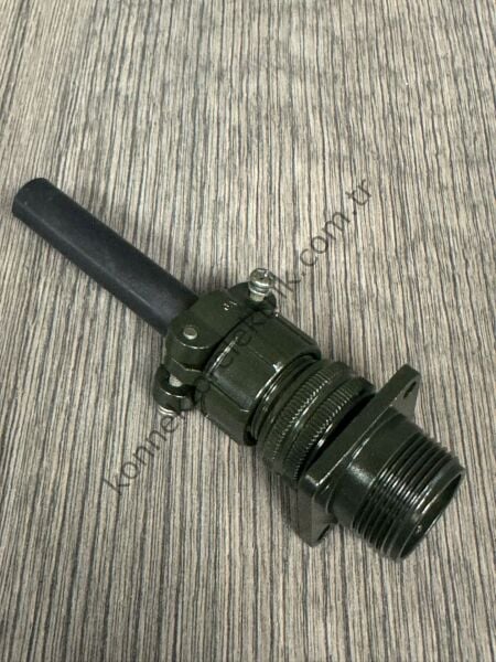 HZ CONNECTORS MS3100F 14S-7S 3 Pin Metal Kasa Karşıt Kablo Tipi Dişi Askeri Konnektör