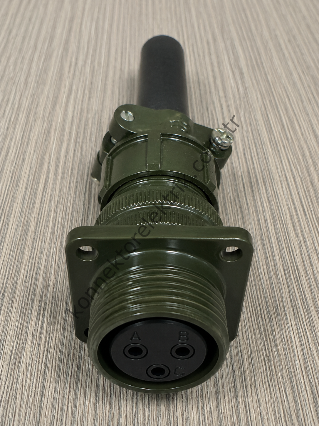 HZ CONNECTORS MS3100F 16S-5S 3 Pin Metal Kasa Karşıt Kablo Tipi Dişi Askeri Konnektör