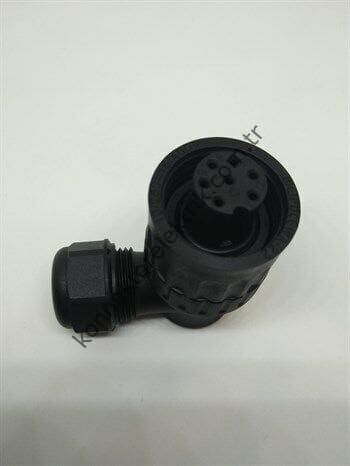 WEIPU WA22K7TL1 7 Pin IP67 Plastik Kasa Kablo Tipi Dişi Su Geçirmez Konnektör