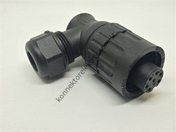 WA22K7TL1 IP67 Plastik Kablo Tipi Konnektör
