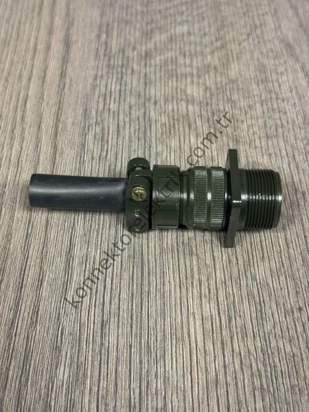 HZ CONNECTORS MS3100F 18-12S 6 Pin Metal Kasa Karşıt Kablo Tipi Dişi Askeri Konnektör