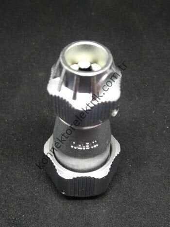 WY16J2TE IP67 Metal Bayonet Kablo Tipi Konnektör