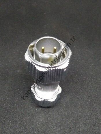 WY16J2TE IP67 Metal Bayonet Kablo Tipi Konnektör