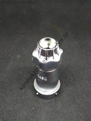 WEIPU WY16K2ZE 2 Pin IP67 Metal Kasa Bayonet Karşıt Kablo Tipi Dişi Su Geçirmez Konnektör