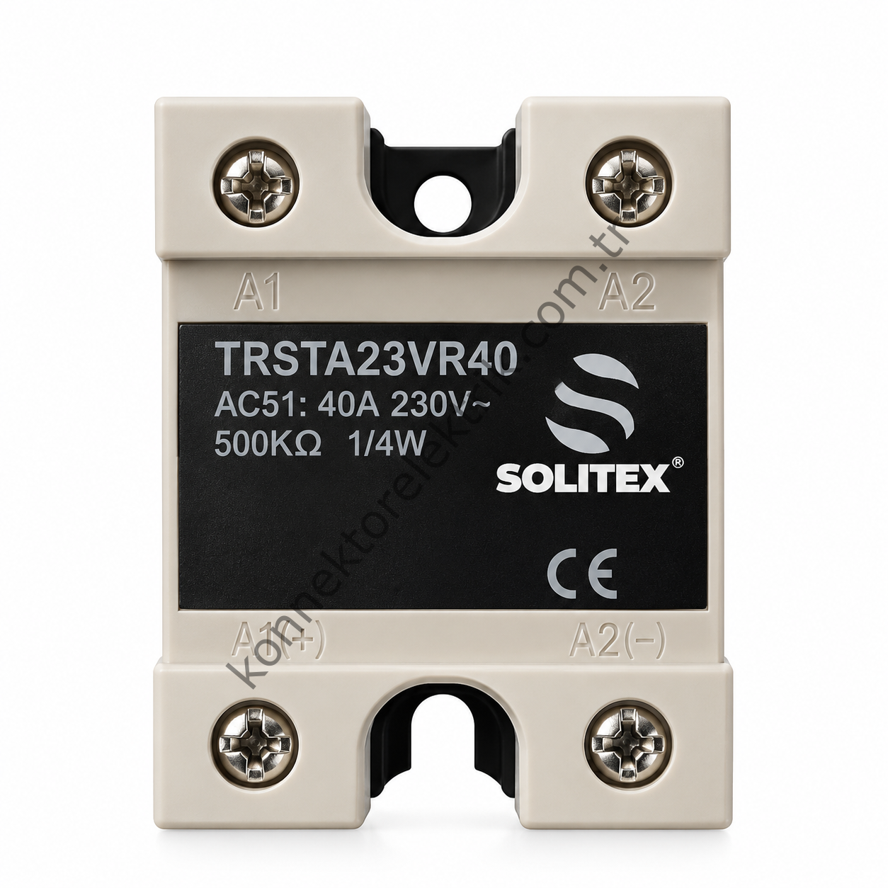 SOLJEX 40A DC Giriş / DC Çıkış Monofaze SSR