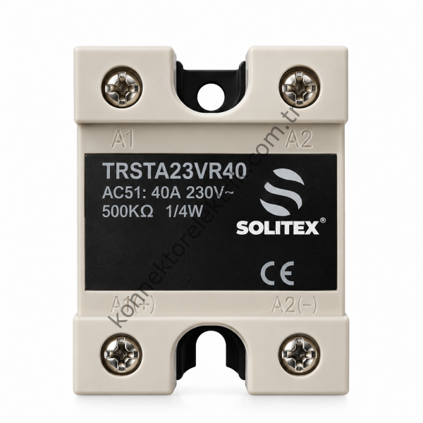 SOLJEX 40A DC Giriş / DC Çıkış Monofaze SSR