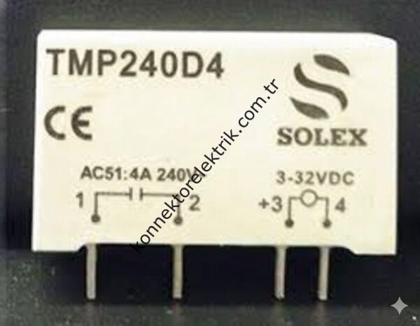 SOLJEX 4A Kart Tipi (PCB) Ray Soketli SSR