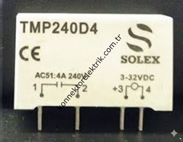 SOLJEX 4A Kart Tipi (PCB) Ray Soketli SSR