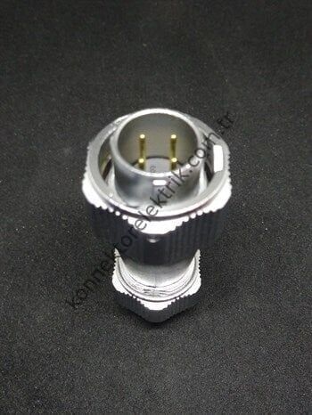 WY16J4TE IP67 Metal Bayonet Kablo Tipi Konnektör