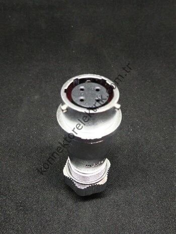 WY16K4ZE IP67 Metal Bayonet Karşıt Tip Konnektör