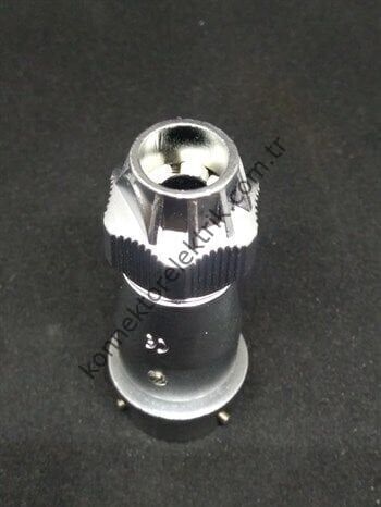 WY16J4ZE IP67 Metal Bayonet Karşıt Tip Konnektör
