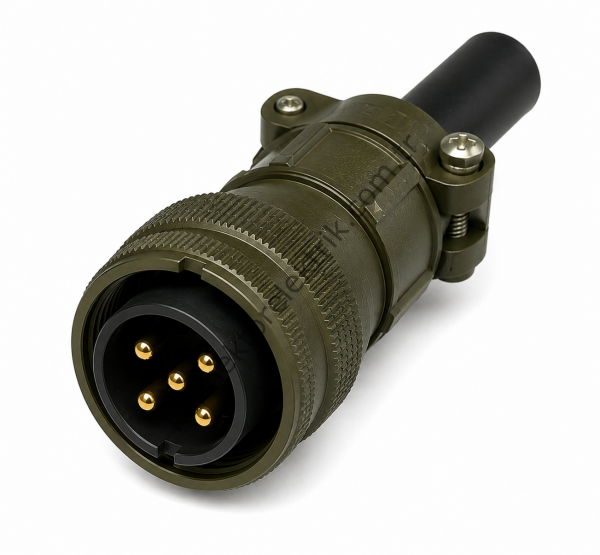 HZ CONNECTORS MS3106F 16S-8P 5 Pin Metal Kasa Kablo Tipi Erkek Askeri Konnektör