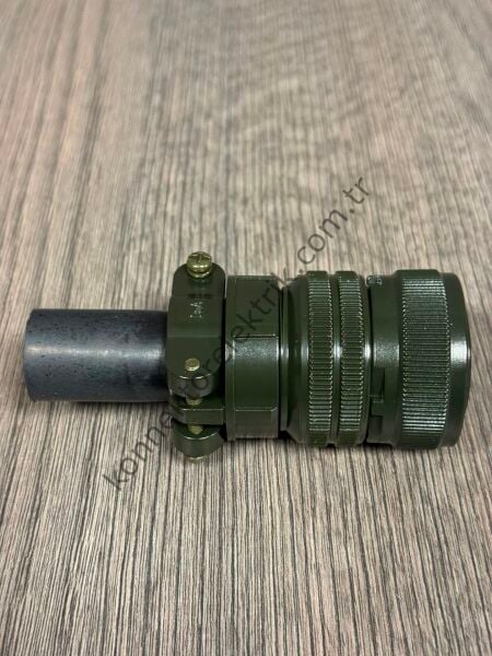 HZ CONNECTORS MS3106F 24-2P 1 Pin Metal Kasa Kablo Tipi Erkek Askeri Konnektör