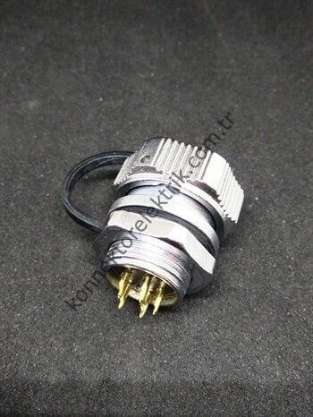 WY16K5ZM IP67 Metal Bayonet Panel Tipi Konnektör