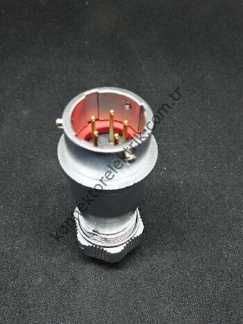 WY16J5ZE IP67 Metal Bayonet Karşıt Tip Konnektör