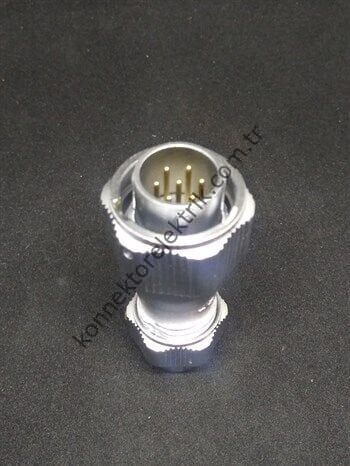 WY16J7TE IP67 Metal Bayonet Kablo Tipi Konnektör