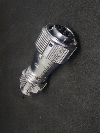 WY16K7TE IP67 Metal Bayonet Kablo Tipi Konnektör