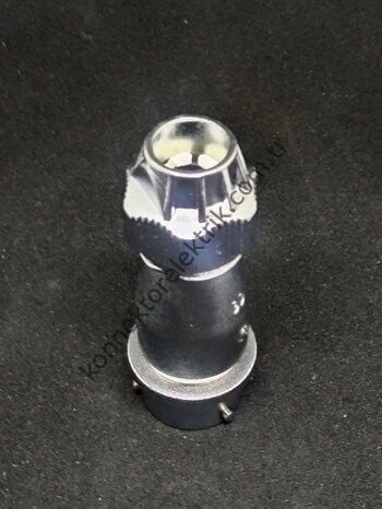 WEIPU WY16J7ZE 7 Pin IP67 Metal Kasa Bayonet Karşıt Kablo Tipi Erkek Su Geçirmez Konnektör
