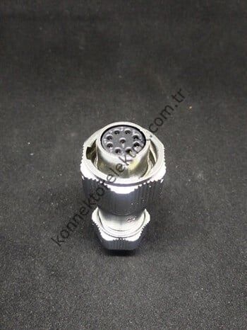 WY16K9TE IP67 Metal Bayonet Kablo Tipi Konnektör